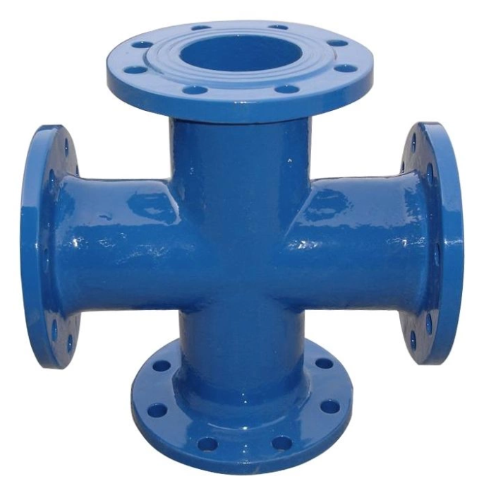 Крест стальной фланцевый