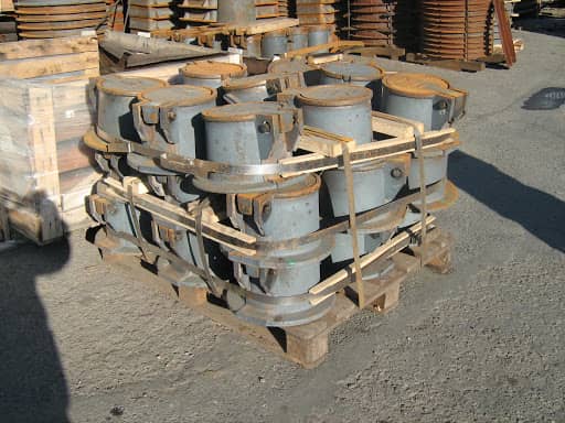 Ковер чугунный газовый большой ГОСТ 12.2.003-91