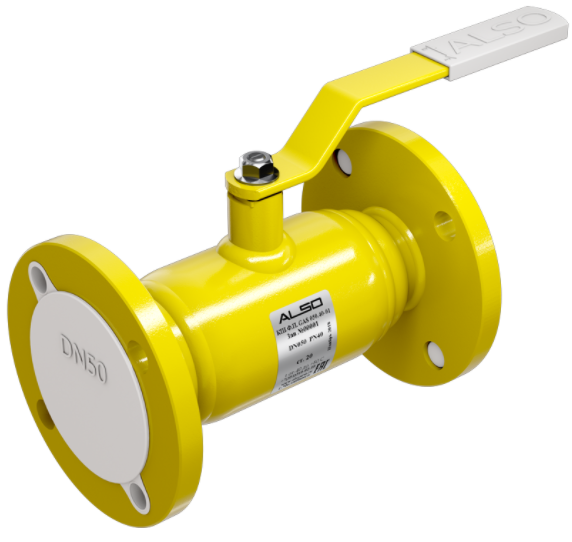 Кран шаровый газовый фланцевый КШ.Ф.П. GAS полнопроходной