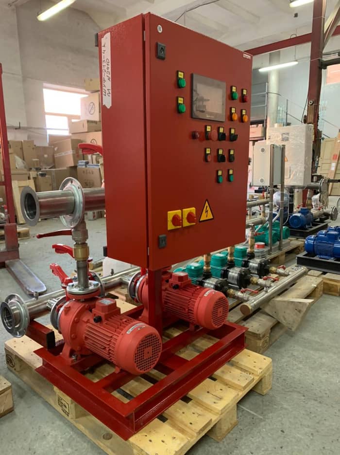 Автоматические станции водяного пожаротушения