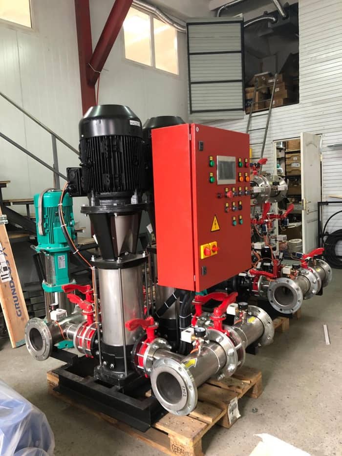 Автоматические станции водяного пожаротушения?